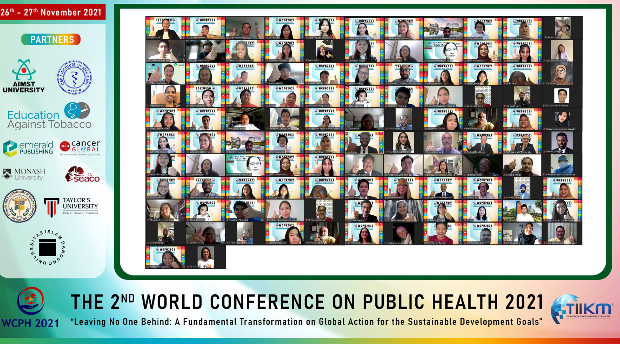 WORLD PUBLIC HEALTH CONFERENCE
